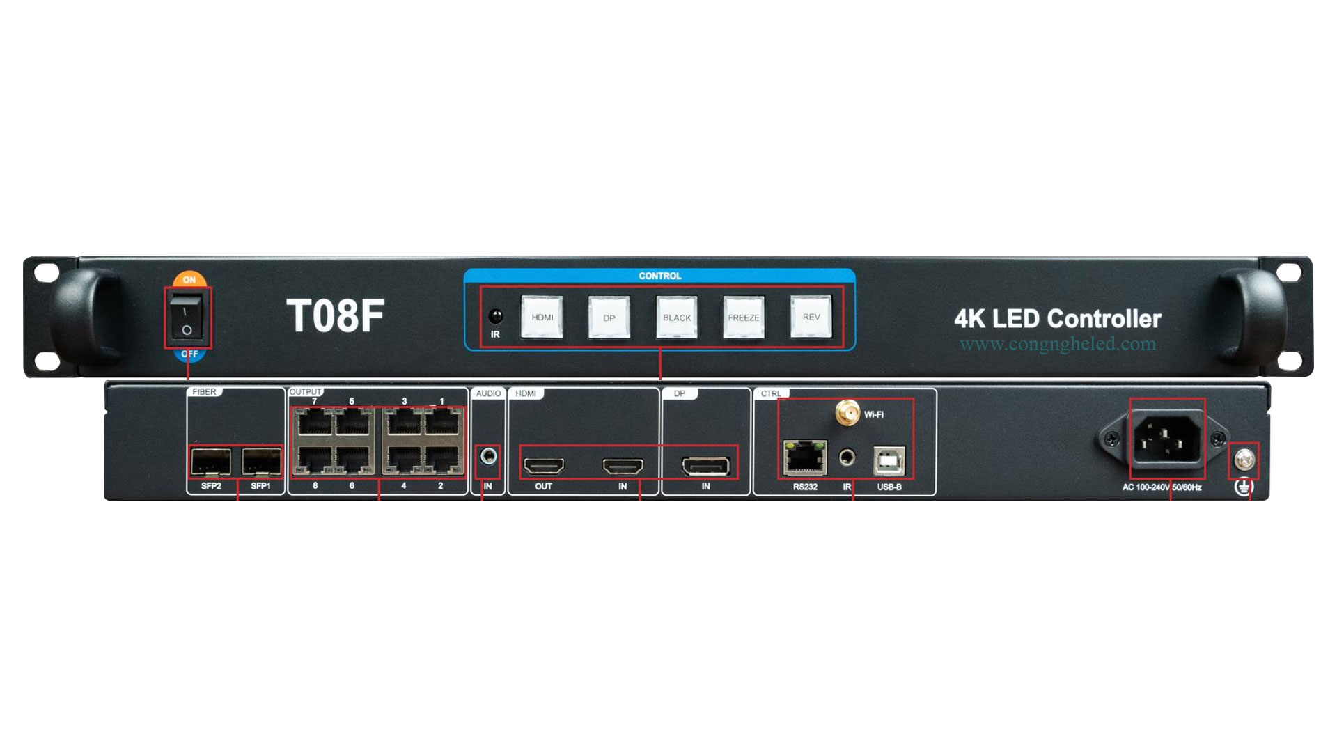 BỘ XỬ LÝ HD-T08F